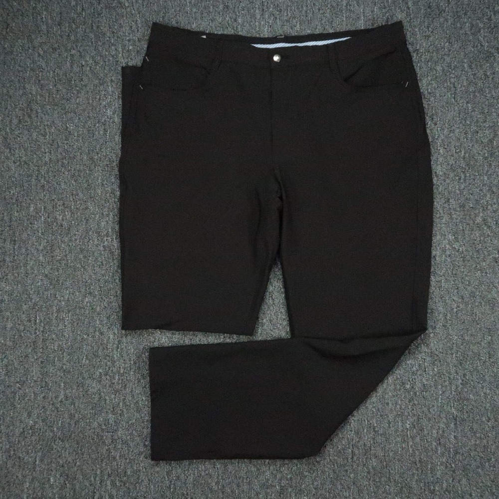 FootJoy Pants Mens 38x34 Black Athletic Fit Straight Golf 5 Pocket Performance